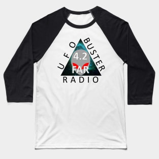 UFO Buster Radio Logo Baseball T-Shirt